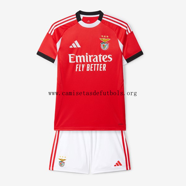 Camiseta Benfica Replica Primera Ropa Niño 2025/26 Chollo, consigue