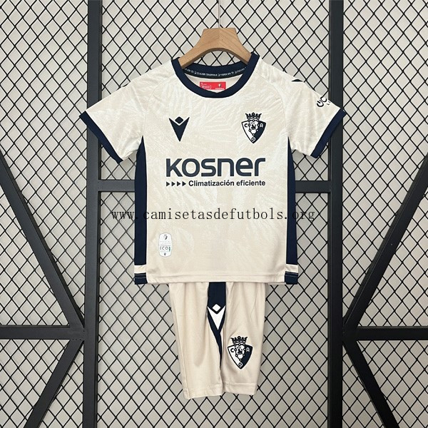 Camiseta Osasuna Replica Segunda Ropa Niño 2024/25 Aprovéchala ya este ofertón sensacional