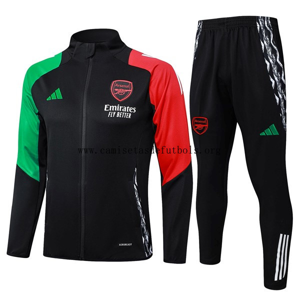 Chandal Arsenal 2024/25 Negro Rojo 2 Rebajón regalado