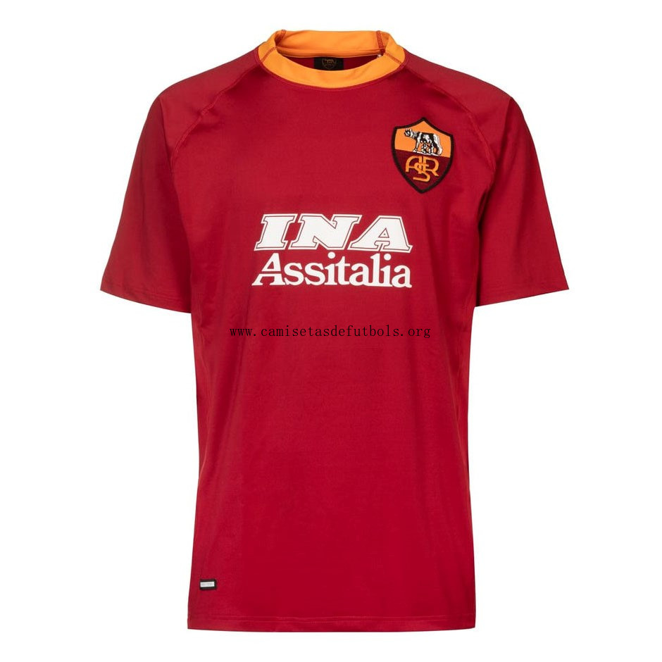 Camiseta AS Roma Replica Primera Ropa Retro 2000 2001 Insuperable oportunidad, aprovéchala ya de derribo Camiseta AS Roma Replica Primera Ropa Retro 2000 2001 Insuperable oportunidad, aprovéchala ya de derribo
