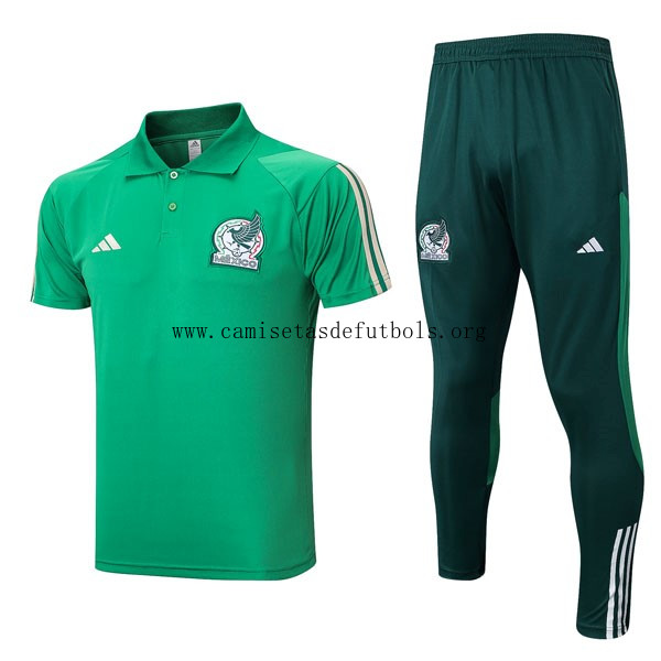 Polo México Conjunto Completo 2022/23 Verde Descuento insuperable