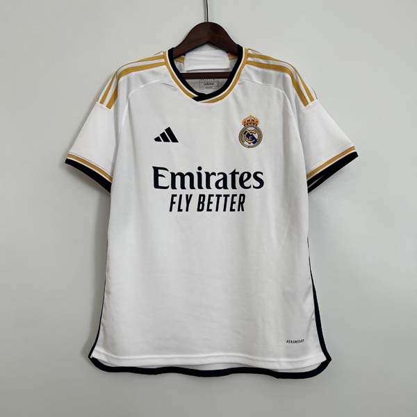 Camiseta Real Madrid Replica Primera Ropa 2023/24 Preciaco, reserva
