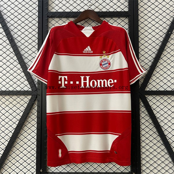 Camiseta Bayern Replica Primera Ropa Retro 2007-2008 Asequible ofertón, hazte con él con devolución gratis