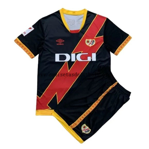 Camiseta Rayo Vallecano Replica Segunda Ropa Niño 2023/24 Oferta, reserva