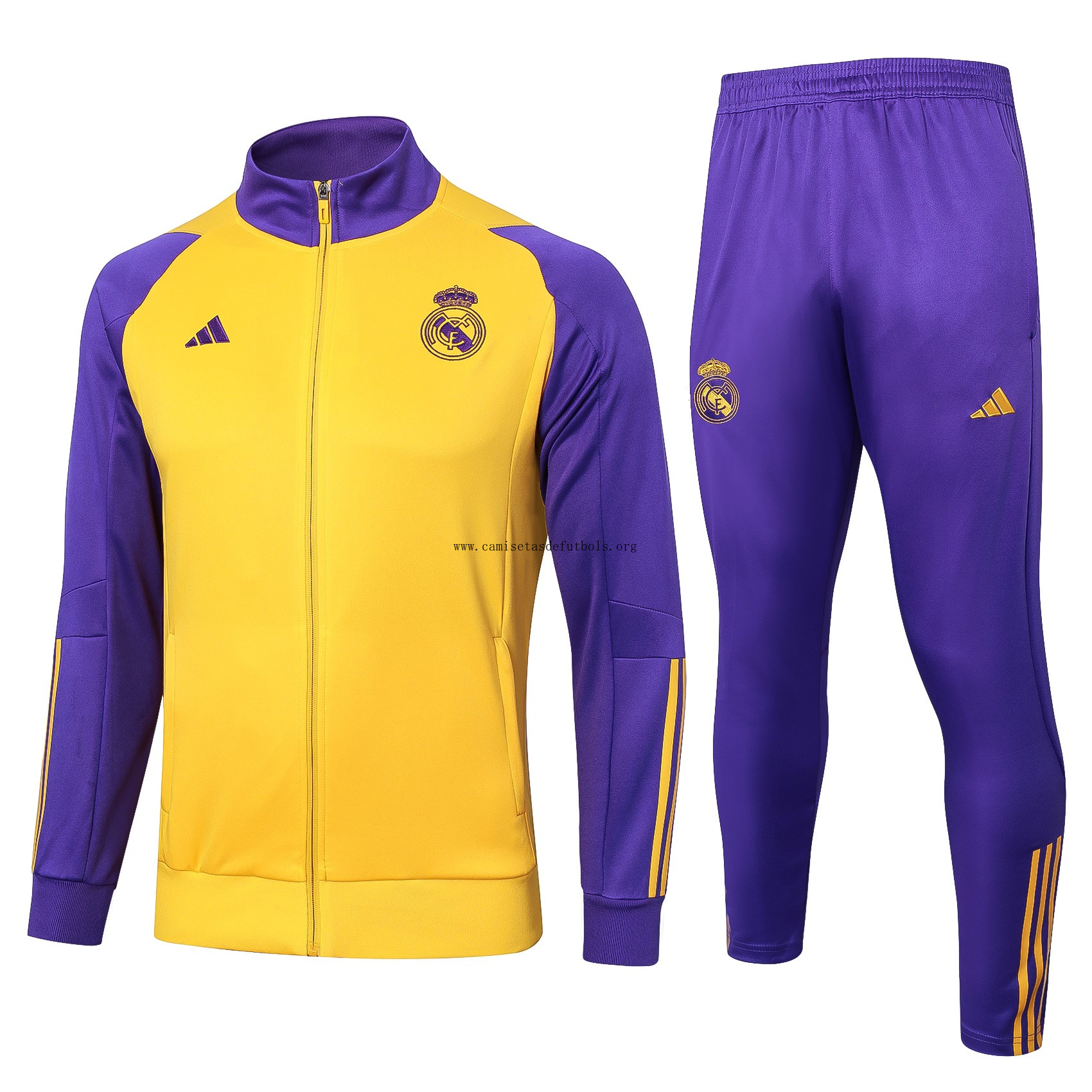 Chandal Real Madrid 2024/25 Amarillo Purpura Ahorro, cógelo