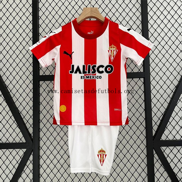 Camiseta Sporting De Gijón Replica Primera Ropa Niño 2023/24 Liquidación sensacional como nunca