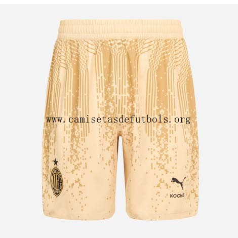 Pantalones AC Milan 4th 2022/23 Amarillo Bicoca justo sin competencia