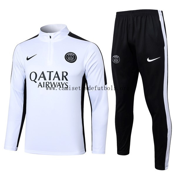 Sudadera De Training PSG 2024/25 Blanco Aprovéchala ya este chollo celestial