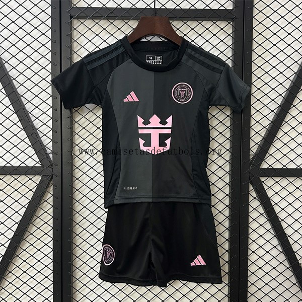 Camiseta Inter Miami Replica Segunda Ropa Niño 2025 Bicoca brutal antes de que se acabe