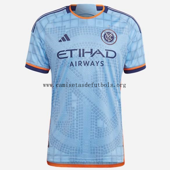 Camiseta NYCFC Replica Primera Ropa 2023/24 Ganga, aprovéchalo