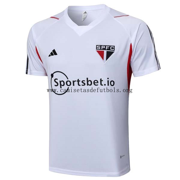 Camiseta Entrenamiento Sao Paulo 2023/24 Blanco 2 Ganga excelente más barato que nunca