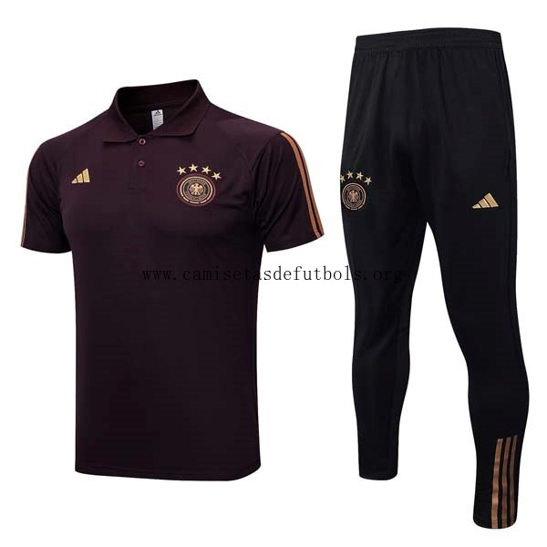 Polo Alemania Conjunto Completo 2023/24 Rojo ¡¡Ni te imaginas económico saldazo de outlet!