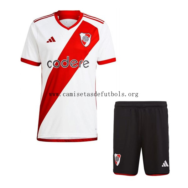 Camiseta River Plate Replica Primera Ropa Niño 2023/24 Precio insuperable de outlet