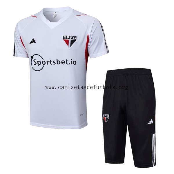 Camiseta Entrenamiento Sao Paulo Conjunto Completo 2023/24 Blanco 2 Chollo excelente de fábrica Camiseta Entrenamiento Sao Paulo Conjunto Completo 2023/24 Blanco 2 Chollo excelente de fábrica