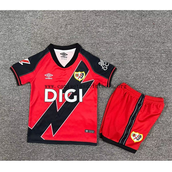 Camiseta Rayo Vallecano Replica Segunda Ropa Niño 2025/26 ¡¡Qué asequible preciaso en todo el mercado!