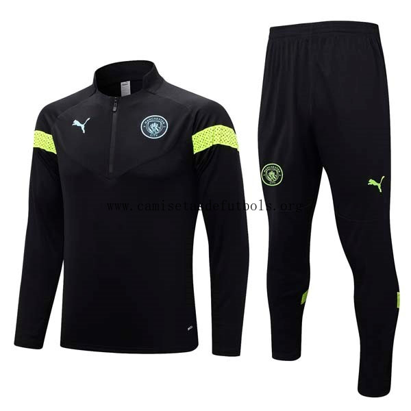 Sudadera De Training Manchester City 2023/24 Negro Oferta transparente hasta fin de existencias