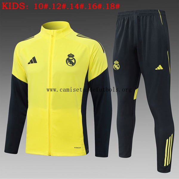 Ninos Chandal Real Madrid 2025/26 Amarillo 5 Corre a por él este preciaco fantástico