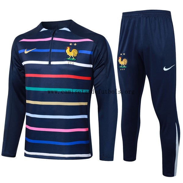 Sudadera De Training Francia 2024/25 Azul 5 Agarra este preciaso simbólico