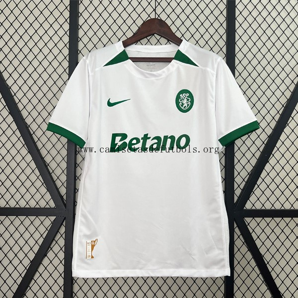 Camiseta Sporting De Lisboa Replica Segunda Ropa 2024/25 ¡¡Vaya insuperable ganga hasta fin de existencias!