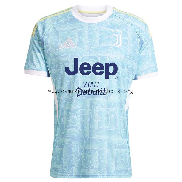 Camiseta Juventus Replica Segunda Ropa 2025/26 Humilde gangaza, hazte con él en todo el mercado
