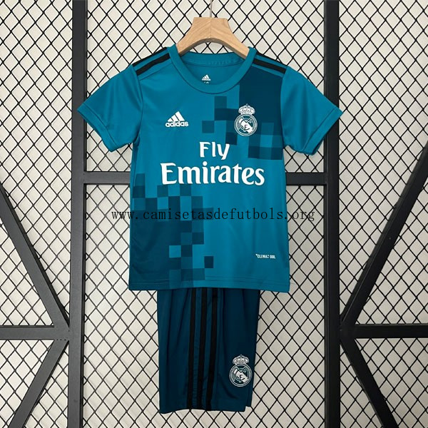 Camiseta Real Madrid Replica Tercera Ropa Retro Niño 2017 2018 Preciaco, llévatelo