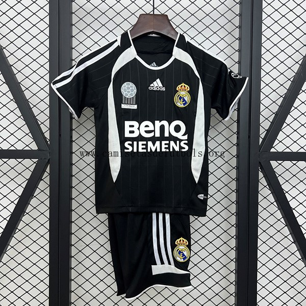 Camiseta Real Madrid Replica Segunda Ropa Niño Retro 2006-2007 Espectacular descuentazo, reserva más barato que nunca