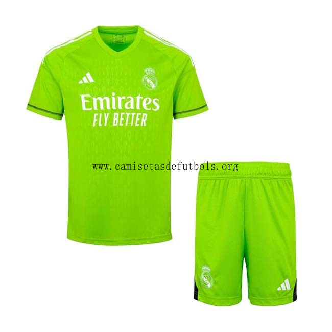 Camiseta Real Madrid Replica Primera Ropa Portero Niños 2023/24 Oferta formidable Camiseta Real Madrid Replica Primera Ropa Portero Niños 2023/24 Oferta formidable