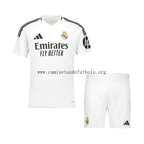 Camiseta Real Madrid Replica Primera Ropa Niño 2024/25 ¡¡Qué descuento, agarra!