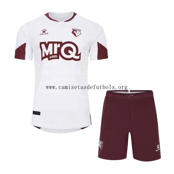 Camiseta Watford Replica Segunda Ropa Niño 2023/24 Ahorro ridículo de colección
