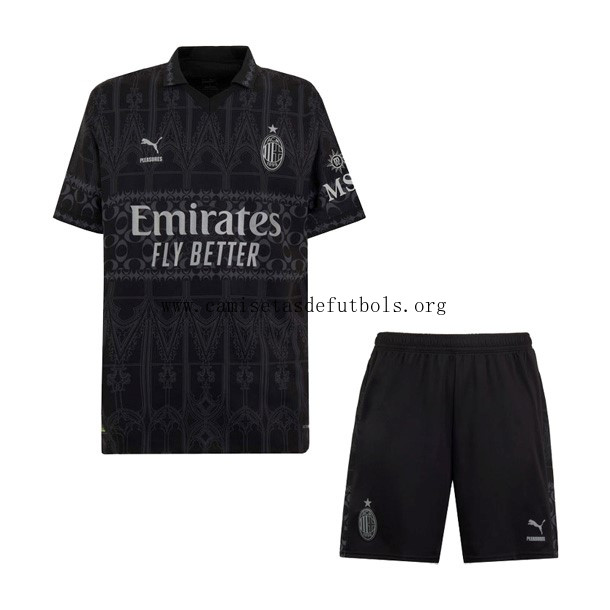 Camiseta AC Milan 4ª Niño 2023/24 ¡¡Vaya sensacional preciaco sin intermediarios!