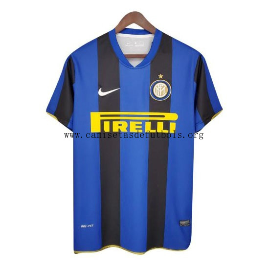 Camiseta Inter De Milán Replica Primera Ropa Retro 2008 2009 No lo pienses este saldazo razonable
