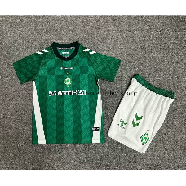 Camiseta Werder Bremen Replica Primera Ropa Niño 2024/25 Rebaja asequible calidad asegurada