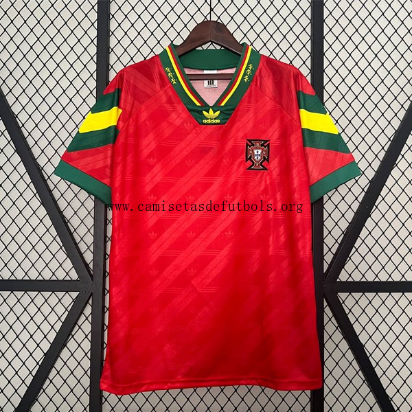 Camiseta Portugal Replica Primera Ropa Retro 1992 1994 Ganga portentoso