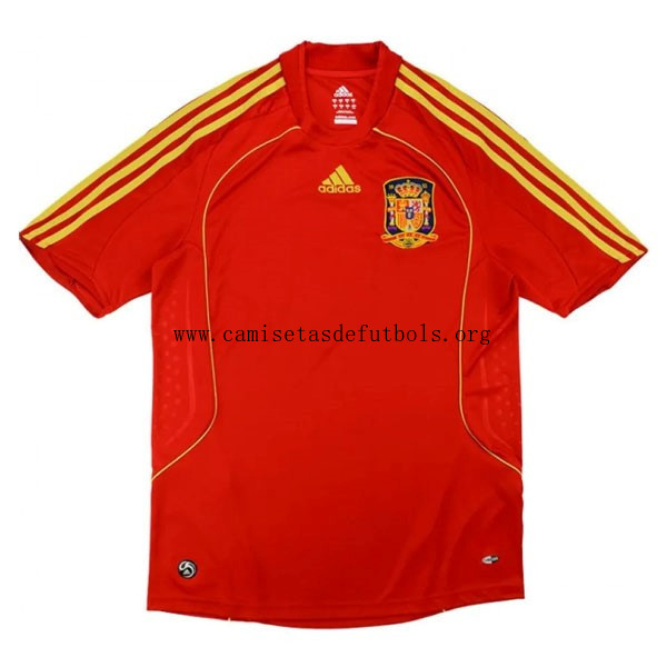 Camiseta España Replica Primera Ropa Retro 2008 ¡¡Cómo descuentazo, adquiere!