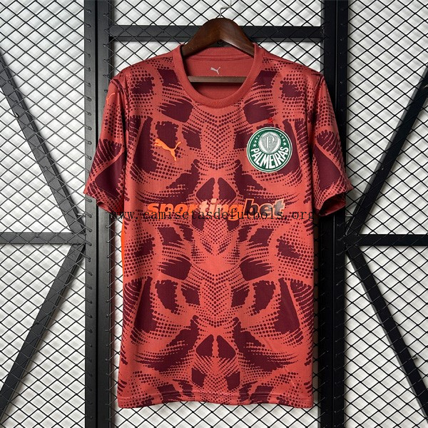 Camiseta Palmeiras Portero 2025/26 Rojo Rebaja prodigioso