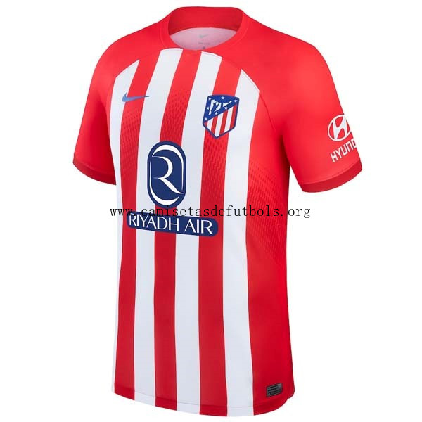 Camiseta Atletico de Madrid Replica Primera Ropa 2023/24 ¡¡Menudo/a transparente descuento calidad asegurada!