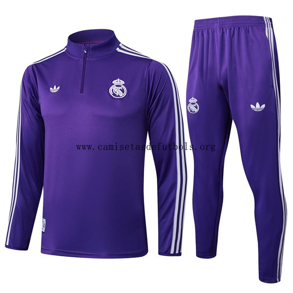 Sudadera De Training Real Madrid 2025/26 Purpura 5 Liquidación fantástico de fábrica
