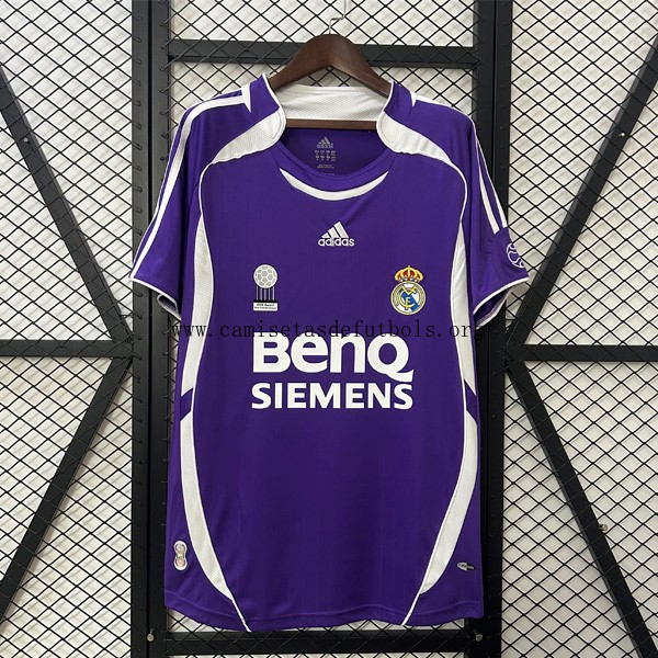 Camiseta Real Madrid Replica Tercera Ropa Retro 2006 2007 ¡¡Qué rebajón, hazte con él!