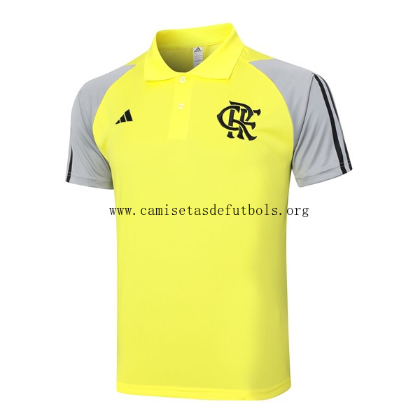 Polo Flamengo 2024/25 Amarillo Gris 2 ¡¡Qué bestia liquidación de risa!