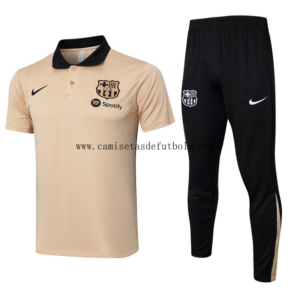 Polo Barcelona Conjunto Completo 2024/25 Amarillo Gangaza amigo de outlet