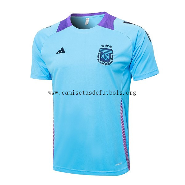 Camiseta Entrenamiento Argentina 2024/25 Azul Purpura Ofertón excelente calidad asegurada