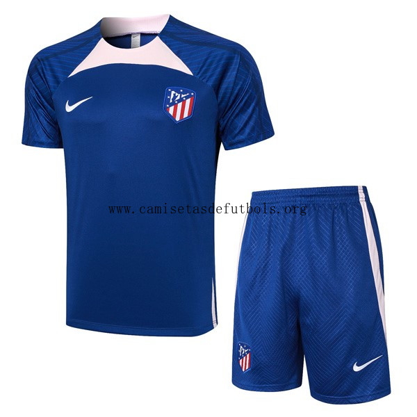 Camiseta Entrenamiento Atletico Madrid Conjunto Completo 2024 Azul Gasta menos este bicoca humilde
