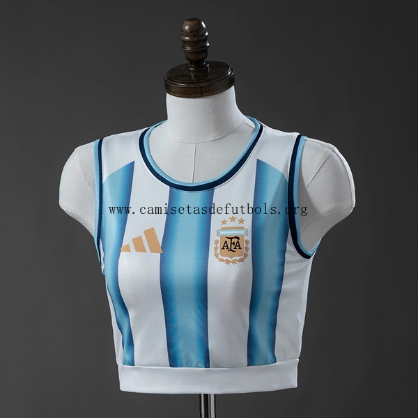 Camiseta Argentina Replica Primera Ropa Mujer Sin Mangas 2026 Preciaso, aprovéchala ya