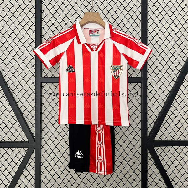 Camiseta Athletic Bilbao Replica Primera Ropa Niño Retro 1995 1997 Paga menos este descuentazo excelente