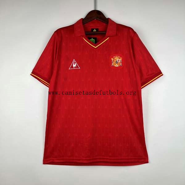 Camiseta Espana Replica Primera Ropa Retro 1988-1991 Gangaza divino