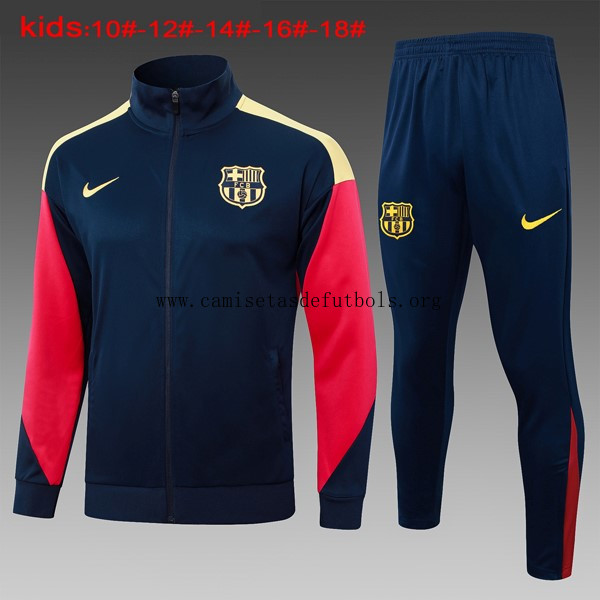 Niños Chandal Barcelona 2024/25 Azul Amarillo 3 ¡¡Ni te imaginas fantástico descuento por tiempo limitado!