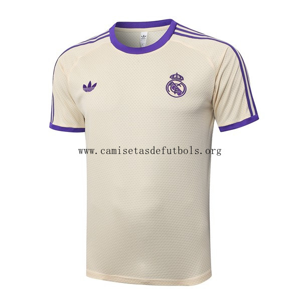 Camiseta Entrenamiento Real Madrid 2025/26 Amarillo 3 Preciaco celestial de derribo