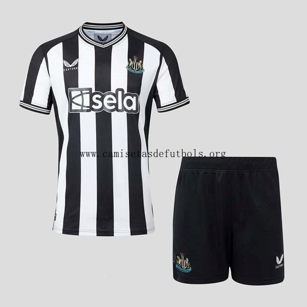 Camiseta Newcastle United Replica Primera Ropa Niño 2023/24 Chollo extraordinario