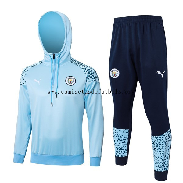 Sudadera Con Capucha Manchester City 2024 Azul Magnífico saldo, cógelo sin intermediarios
