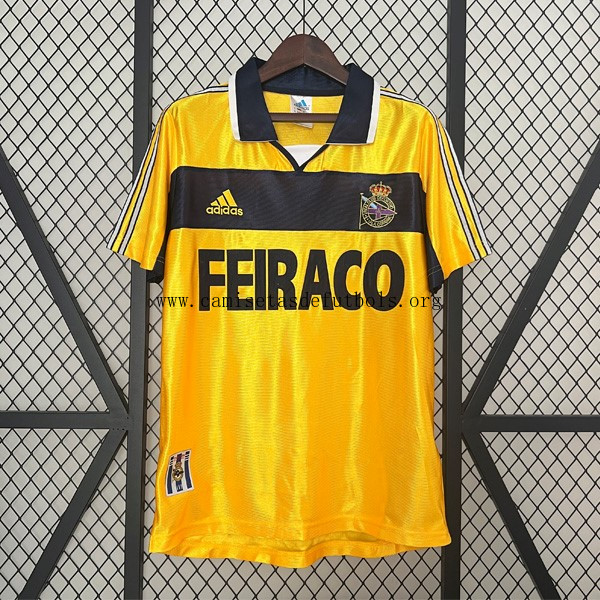 Camiseta Deportivo La Coruña Replica Tercera Ropa Retro 1999 2000 Ganga, no lo pienses